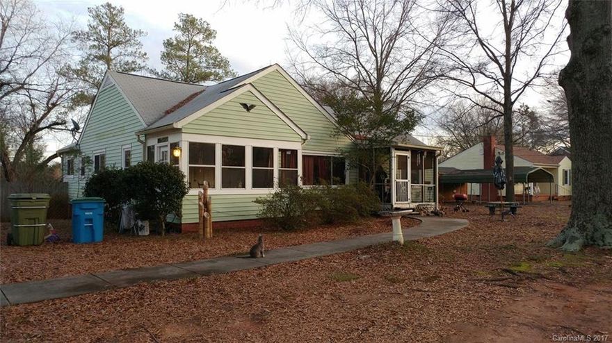 Great location, nice .43 acre lot. Needs TLC , features new windows, new roof in 2014, new Gas Heat and Air July 2016, 3 bedrooms 1 1/2 bath Living room, formal Dining, Kitchen with breakfast, sun porch, screened front porch, enclosed back porch/laundry.