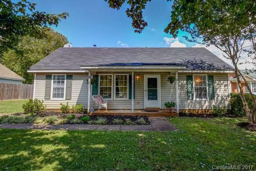 First Time Home Buyer or someone wanting a one level home, this is the home for you. Ranch style home with split bedroom plan.  Just painted inside.  Close to hospital, shopping, restaurants, schools and I 77. Vaulted ceilings and plant ledges make this home feel very open and airy.  A must see before it is sold.