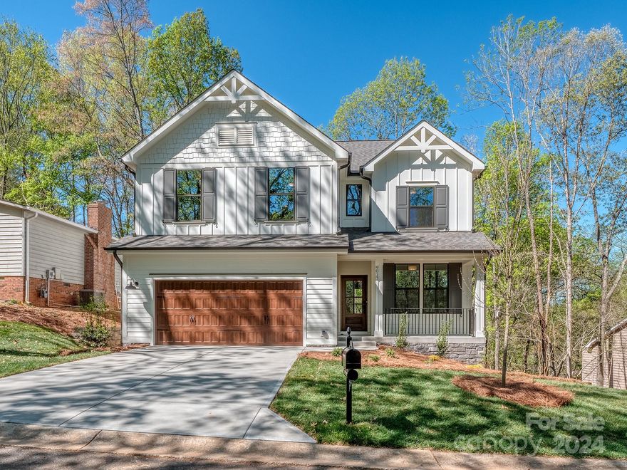 This beautiful new construction home is on one of the few remaining water view lots in Tega Cay! The home features a 2-car garage, upgraded kitchen open to great room, stainless appliances, heavy trim, and a covered deck with beautiful sunset water views. The second floor features a large primary bedroom (also with great water views) connected to a full laundry room, 2 secondary bedrooms w/full bath and a loft w/homework desk.  The basement features a guest bedroom w/full bath, a family room with kitchenette, an exercise room, and utility room with storage. The home is fully pre-wired for networking, cameras and speakers.  Tega Cay is a peninsula located on Lake Wylie, known for great schools, parks, and recreation. Palau Ct is located just blocks from Tega Cay Golf Club & Conference Center, Windjammer Park, Tega Cay Marina, walking trails, baseball fields, and tennis courts. Ready for move in now...embrace lake life in Tega Cay with the peace of mind only new construction brings!