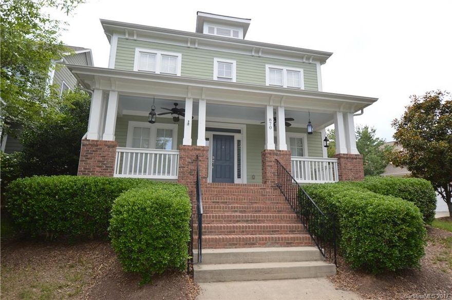 Awesome 4/3.5BA home in prestigious Baxter Village!  Gourmet kitchen with granite countertops, study, dining room, hardwood floors, plantation shutters, front porch and deck.  Incredible location walking distance to shopping and restaurants!