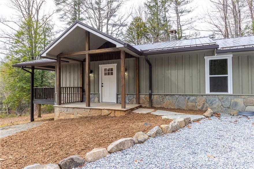 This home has had a top to bottom makeover with virtually everything new! Centrally located just off of US 64 (Rosman Highway) in Sapphire, it's situated just deep enough on the lot to give it privacy. The property is unrestricted. The house can be used for residential or commercial or a combination of both.  There's an ample yard for outdoor activities and a covered porch to enjoy in inclement weather. It will be a great fit for the right buyer!!