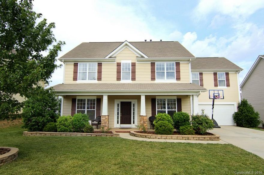 The jewel of Taylor Glenn has now hit the market! This home is 4 bedrooms WITH a bonus over 2700 sqft! The bonus room is large enough to be a secondary living area. The is a formal dining room AND office! This home has been immaculately maintained. You will love the 42 inch cabinets, tiled backsplash, Corian countertops, & stainless steel appliances in the kitchen. The backyard is completely fenced with garden boxes.  The home is a short walk to the community pool perfect for your summer fun!