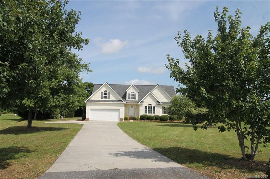 DON'T MISS OUT ON THIS immaculate 3 bedroom/2 bath home which boasts an open floor plan, vaulted ceilings, australian cypress hardwood floors in living room/hallway, new carpet, new flooring in kitchen and bathrooms, fresh paint throughout, new roof, new vapor barrier,  wired workshop/storage building, fenced in back yard, large deck, great curb appeal, located on a cul-de-sac and just minutes from shopping, dining and I-77. Don't wait, this beauty won't last long.