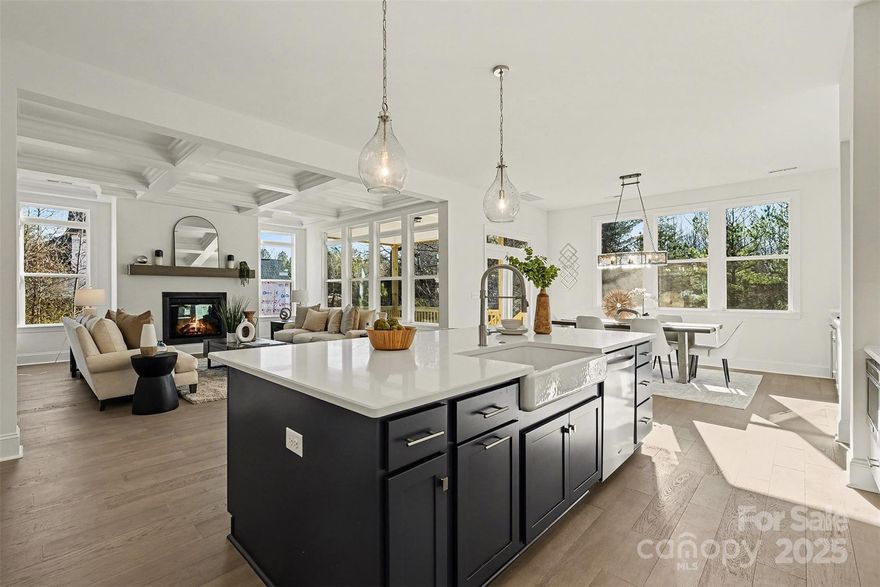 Discover MOVE IN READY luxury on a 1+ acre homesite in the peaceful and picturesque community of Shepherds Trace. This NEW CONSTRUCTION 4 BR, 3.5 BA home blends refined design with everyday comfort, offering an open-concept layout ideal for both entertaining and relaxed living.

The Epicurean Kitchen steals the show with floor-to-ceiling cabinetry, quartz countertops, double wall ovens, and a large farmhouse island. It flows seamlessly into the Casual Dining area, complete with a serving station, sink, and wine fridge, and into the Family Room, where a coffered ceiling, modern fireplace, and abundant natural light create an inviting atmosphere. Step outside to the covered deck, perfect for year-round enjoyment.

The main-level owner’s suite offers a serene retreat with a trey ceiling, dual vanities, walk-in shower, spacious walk-in closet, and a bump-out sitting area for added comfort. Hardwood floors span the first floor (excluding secondary bedrooms and full baths), elevating the home’s warmth and style.

Upstairs, a generous Retreat/Loft provides flexible space for entertainment, hobbies, or relaxation, accompanied by the 4th bedroom and 3rd full bath—ideal for guests or multigenerational living.

Additional highlights include a 3-car garage, encapsulated and conditioned crawl space, and zoning for the highly regarded Clover schools. Closing cost contributions are available with the preferred lender, and additional homesites and plans are also offered.

This is the perfect blend of craftsmanship, comfort, and acreage living—ready for you now.