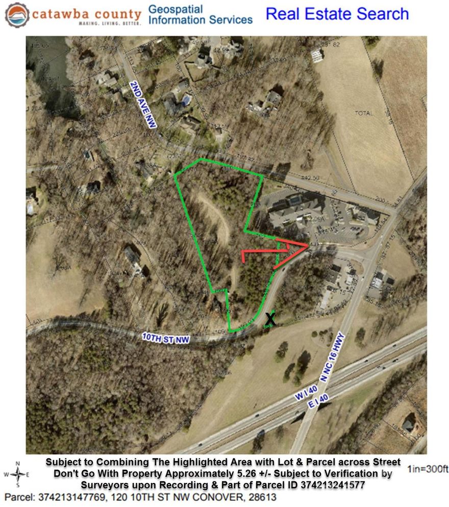 All data obtain from Seller(s), Tax Data & Inspection, Subject to Verification by Buyer(s) & Buyer's Agent. The Triangle Highlighted on GIS will go with that parcel and the triangle marked out on the other side of the street will not go with this parcel, so being Part of Parcel ID 374213241577 Subject to be combine by Surveyor before Closing. The GIS Map is Subject to Final Approval Lot is Approximately 5.26 +/- Acres. Also Listed in MLS in Lots/Land MLS #4341633.