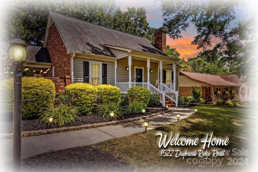 Welcome to your dream home in the Cripple Creek neighborhood! This beautiful home offers 3 bedrooms & 2 baths, with the primary bedroom conveniently located on the main level. The primary suite is a private oasis, featuring double vanities & a spacious walk-in tile shower. The great room is sure to impress with its vaulted ceiling & stone fireplace with gas logs. The updated kitchen, complete with tile backsplash, stainless appliances & beautiful wood flooring. Upstairs, you'll find 2 bedrooms & a full bath, with an amazing view overlooking the great room below. The spacious 2-car garage includes a loft space with fixed stairs, offering endless possibilities. The outdoor living space is equally impressive, featuring a fenced yard & fire pit, making it perfect for entertaining. This home is situated in close proximity to the thriving downtown area, which offers shopping, restaurants & entertainment, including the Kannapolis Cannon Ballers baseball games. A Must See!