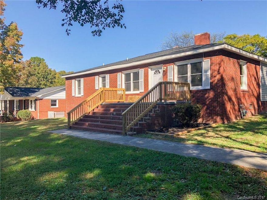 Don't miss this all brick ranch on a nice sized lot in Kannapolis. Located on a quiet street convenient to A.L. Brown High School and downtown Kannapolis. New roof,all new windows, new paint and new floor coverings, original hardwoods in living room have been restored. New cabinets, granite counter tops. Open living room concept and a spacious rocking chair front porch. Partial basement excellent for storage and a pull behind driveway.