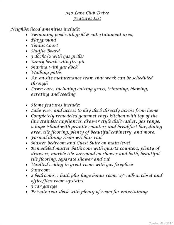 Lake Club - Residential