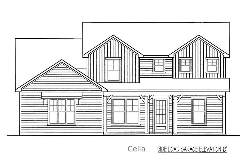 Act now for this modern farmhouse plan with owner's suite on main. The 1st floor owner's suite has a private door to your covered back porch overlooking a huge backyard on a 1-acre site. Spacious master bath with a big walk-in plus bath-to-laundry access for the ultimate in convenience. 1st floor also features a flex room (bedroom/office) & another full bath. A stunning kitchen has upgraded linen cabinets and a large island with sparkling Granite countertops, all wide open to your morning & great room. There's even a large pantry & butler's pantry for easy access to the formal dining room. Upstairs opens to a sprawling loft area and 2 guest bedrooms connected by a unique Jack & Jill bath with private vanities. Additional lots available, pick your own plan.