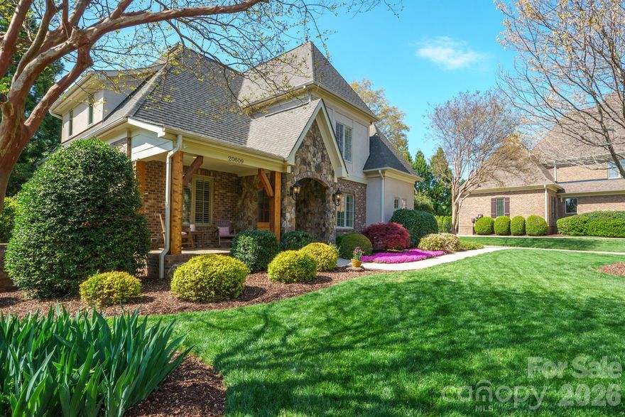 POOL!  Desirable Wright's Emerald, European Design Neighborhood, Custom Built Home is nestled in Lush Landscapes across from a stunning park with benches and a walking path. 3 Car Garage, Nearby Lake Norman gives the feel of vacating every day.  Dry Dock Facility nearby for storing your boat. Enjoy casual walks to nearby Jetton Park.  This Stunning, Quality, Full Brick with Stucco and Stone Accents, Flagstone Rocking Chair Front Porch.  Salt water heated pool gives a resort like feel. Sit on your private backyard porch while enjoy stunning views of your deep lush back yard. Enjoy a date night in your very own hot tub. This home screams live style at its best!  Grand Entry Double Glass Doors, Hardwoods, Planation Shutters, and Moldings throughout boast Elegance. Owner Suite on Main Level with Walk in Closet, Garden Tub, Walk in Shower, Dual Sinks and More.  3 Large Secondary bedrooms with private baths. Media Room and Huge Flex Space for Gym/Man Cave.  Mud Room with Desk, Cubbies and Sink.  Tons of Storage. Welcome Home!