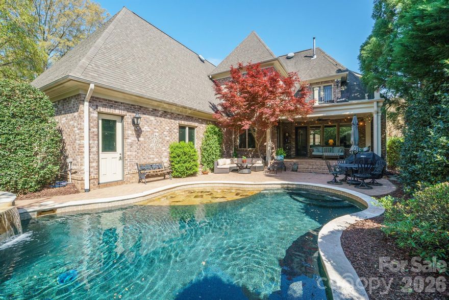 Desirable Wright's Emerald, European Design Neighborhood, Custom Built Home is nestled in Lush Landscapes across from a stunning park with benches and a walking path. 3 Car Garage, Nearby Lake Norman gives the feel of vacating every day.  Dry Dock Facility nearby for storing your boat. Enjoy casual walks to nearby Jetton Park.  This Stunning, Quality, Full Brick with Stucco and Stone Accents, Flagstone Rocking Chair Front Porch.  Salt water heated pool gives a resort like feel. Sit on your private backyard porch while enjoy stunning views of your deep lush back yard. Enjoy a date night in your very own hot tub. This home screams live style at its best!  Grand Entry Double Glass Doors, Hardwoods, Planation Shutters, and Moldings throughout boast Elegance. Owner Suite on Main Level with Walk in Closet, Garden Tub, Walk in Shower, Dual Sinks and More.  3 Large Secondary bedrooms with private baths. Media Room and Huge Flex Space for Gym/Man Cave.  Mud Room with Desk, Cubbies and Sink.  Tons of Storage. Welcome Home!