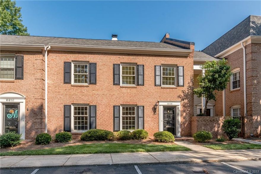 Bright South Park townhome ready to move in! Hardwood floors in foyer, dining, kitchen, living room, & stairs. Renovated kitchen w/ new cabinets, quartz counters, SS appliances, & barn door to laundry room. Fresh paint.  Cozy den w/ new fireplace screen overlooking rear courtyard w/ lovely Japanese Maples & Camellias.  Custom closet & plantation shutters in Master BR & spacious master sitting room. HVAC July 2012. Radiant Barrier Insulation in Attic. Floored attic for storage. Windows replaced.