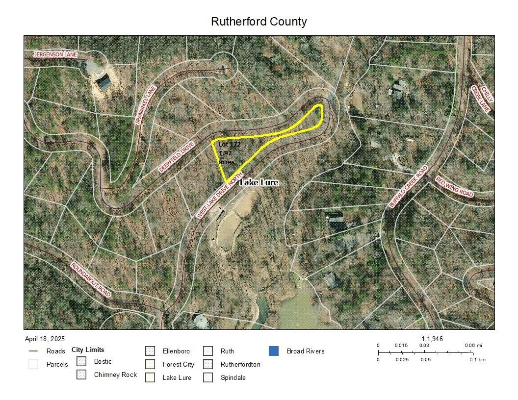 Rumbling Bald on Lake Lure - Land