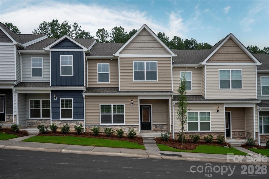 Embrace contemporary living in this newly built townhome nestled within a vibrant and expanding community. Designed for both style and functionality, the home features an airy, open-concept layout filled with natural light, along with modern, low-maintenance finishes that complement a busy lifestyle.

Residents can enjoy thoughtfully landscaped green spaces, peaceful walking paths, and a shared fire pit—ideal for quiet evenings or connecting with neighbors. Conveniently located just minutes from shopping, dining, and entertainment, this home offers a perfect blend of comfort and accessibility.