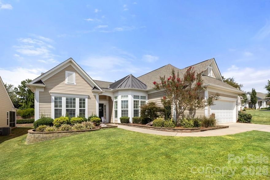 Popular Cumberland Hall floorplan with extended garage in highly sought-after Sun City Carolina Lakes! This 3-bedroom, 2.5-bath home features a split-bedroom layout with a private office just off large welcoming foyer. The gourmet kitchen boasts rich wood cabinetry, granite countertops, stainless steel appliances, wall oven, microwave, pantry, and a charming bay-window dining area with 2" blinds.
Brand new Shaw LVP flooring just installed in foyer, office, great room, kitchen, breakfast, dining room, guest bath, 1/2 bath & laundry room.  Brand new carpeting in all three bedrooms.  Whole interior freshly painted throughout! 

The oversized great room with ceiling fan & plantation shutters flows seamlessly into the formal dining space and a sun-filled screened porch. The primary suite offers ceiling fan, a large walk-in closet with custom built-ins, dual vanities, garden tub and walk-in shower. Spacious secondary bedrooms with ceiling fans share a full bath with dual sinks.

Outdoor living boasts a screened porch with stamped concrete flooring & side patio for grilling. The oversized two-car garage provides ample storage and room for a golf cart. 

HVAC replaced in April 2022.  Six zone irrigation which includes one drip zone.  New (2025) water heater and garbage disposal.  Homeowner maintains annual termite bond, bi-annual HVAC maintenance and regular pest prevention. 

Enjoy the privacy, natural setting, and resort-style amenities Sun City is known for: Golf, walking trails, swimming, kayaking, softball, woodworking shop, dog park, tennis, pickleball, gardening, pottery and countless opportunities for an active lifestyle!
