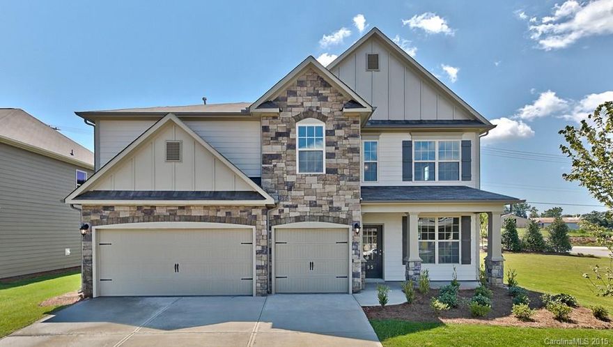 This beautiful 5 bed/4 bath home sits on a corner lot and has a 3 car garage. Hardwoods on the main level, gourmet kitchen with double ovens, a master bedroom with a sitting area and a guest suite on the main level!! Open living area with a screened in porch and an outdoor built in grill! Pictures are digital samples.