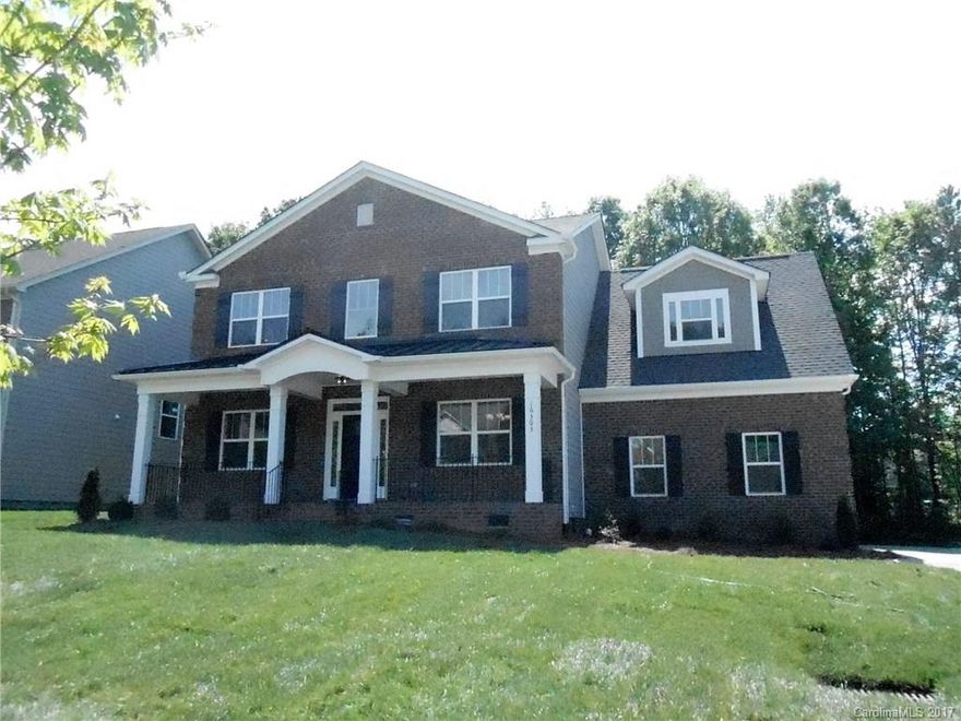 This beautiful home features an open floor plan. Kitchen w/gas stove, SS appliances- granite & backsplash, butler pantry. Formal DR, LR w/gas fireplace. Office/Bedroom,  rocking chair front porc, 4 large bedroom. A master to die for w/ porch. Large master bath w/ his & her shower head, garden tub w/ dual sinks. Huge closet 4th bedroom w/full BA..