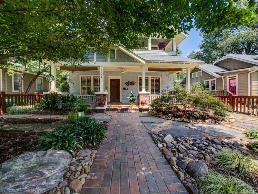 Don't miss this charming 5 bedroom, 4 1/2 bath bungalow in the heart of Elizabeth. There is so much to love about this home. Extensive moldings, high ceilings, 2 fireplaces, wood floors, plantation shutters, 2 front porches, fabulous back deck w/screen porch, landscape lighting & much more. Kitchen renovation in 2016. Baths in 2014.  Partially finished 3rd floor - good for storage. Sport Court in rear!!