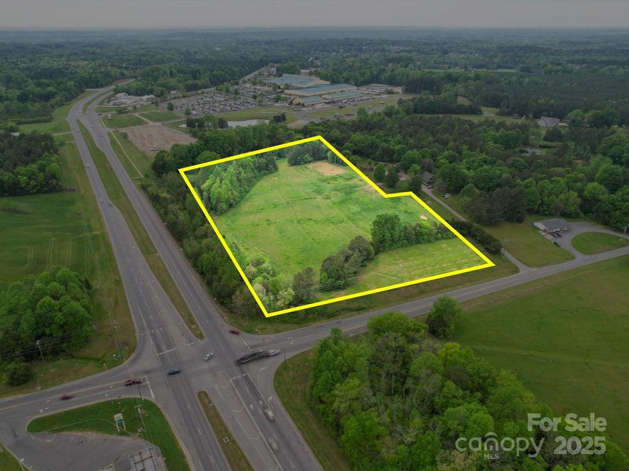 2 acres located at the highly visible intersection of Hwy 49 and Cold Springs Rd with an additional 5 acres on Hwy 49 adjacent to the Cabarrus County Arena also available. This offering presents a unique development opportunity with two strategically located parcels totaling approximately 7 acres in Concord, NC. With high visibility and significant road frontage, these properties are ideal for commercial or mixed-use development, serving as a gateway to both local and regional traffic near the Cabarrus County Arena & Events Center.

Ideal for a gas station, convenience store, car wash, or mixed-use development. The strategic position near a major event center increases the demand and usage potential.

With flexible use possibilities and strategic placement along key traffic corridors, this is an exceptional opportunity for investors and developers looking to capitalize on a growing market.
