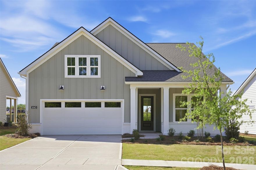 Welcome to effortless luxury living in The Pines at Sugar Creek, a vibrant 55+ community designed for comfort, connection, and low-maintenance living. This designer-appointed Westview home is packed with high-end upgrades and thoughtful details throughout. The open-concept layout features a stunning gourmet kitchen with oversized island, premium finishes, and a butler’s pantry perfect for entertaining. The spacious great room flows seamlessly to the covered patio, creating the ideal indoor/outdoor living space for relaxing evenings or hosting friends. Retreat to the elegant primary suite featuring a spa-style bath and generous walk-in closet, plus flexible additional space ideal for a home office, hobby room, or guest suite. Enjoy peace of mind with new construction quality and modern design. Soon, residents will enjoy incredible resort-style amenities including a clubhouse, pool, fitness center, pickleball, tennis, bocce, and more. This is more than a home — it’s a lifestyle. April 2026 estimated move-in ready and beautifully upgraded — schedule your private showing today. Prices are subject to change based on selections and availability.