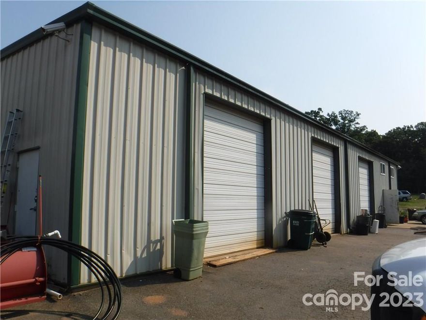 2 spacious buildings with 5 grade level access doors. Interior office with AC. There is an adjacent parcel that can also be purchased at 270 Rawlinson Rd giving a combined total of 6.4 acres.