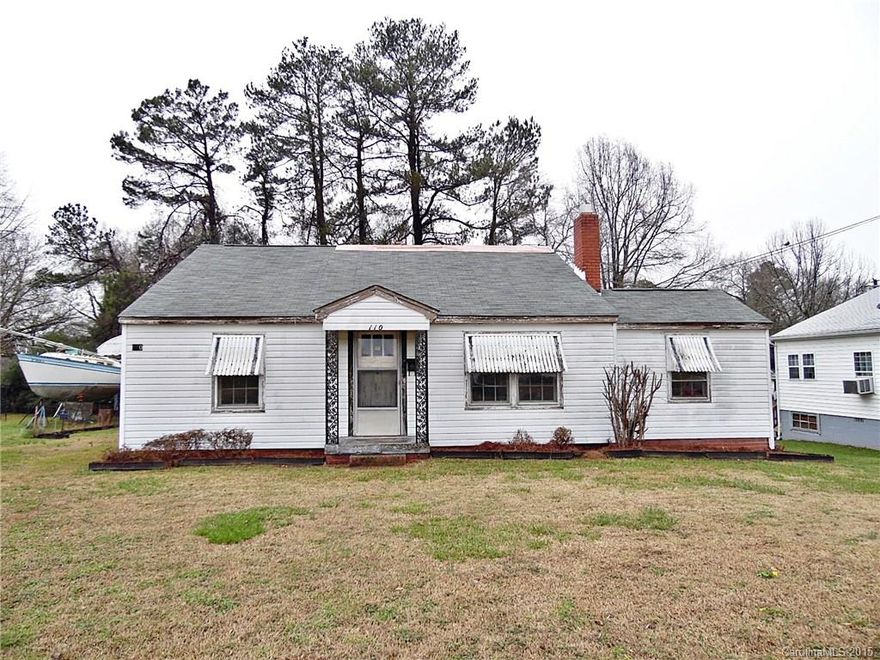 Quaint ranch located across the street from Clover Memorial Stadium and located within walking distance to charming downtown Clover! Home has 2 BR/1.5 BA plus an office and an additional room that could be converted to a 3rd bedroom or a den. Nice backyard has 3 detached storage buildings. Award winning school district! Strongly encouraged that offers include proof of funds/pre-approval & is required for seller's final acceptance.