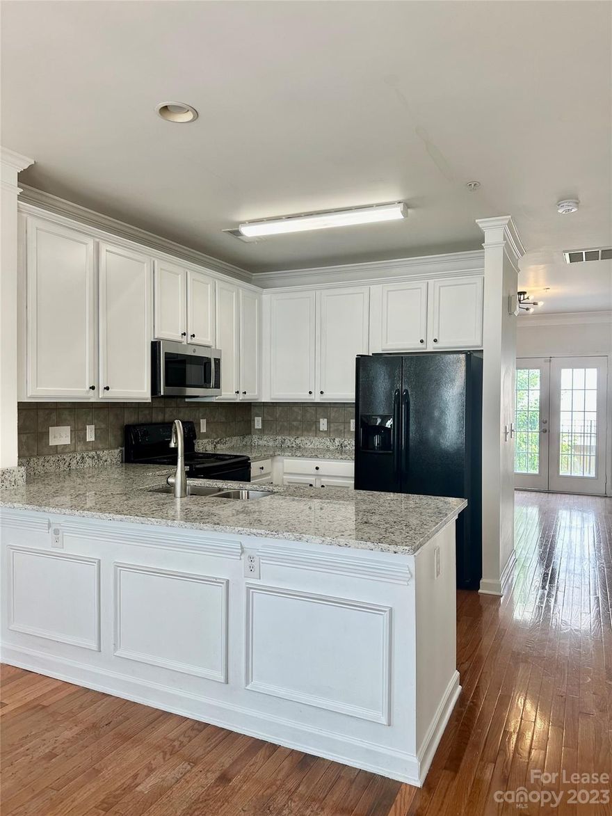 Incredible two-bedroom condo in the heart of Meeting Street Market in the Town of Ayrsley. Walk to restaurants, movie theatre, shopping, fitness center and more. Just a minute from I- 485. Spacious condo with large living and dining area, black new kitchen appliances, granite, outside terrace, spacious bedrooms and two walk in closets. Call to set up an appointment for viewing.