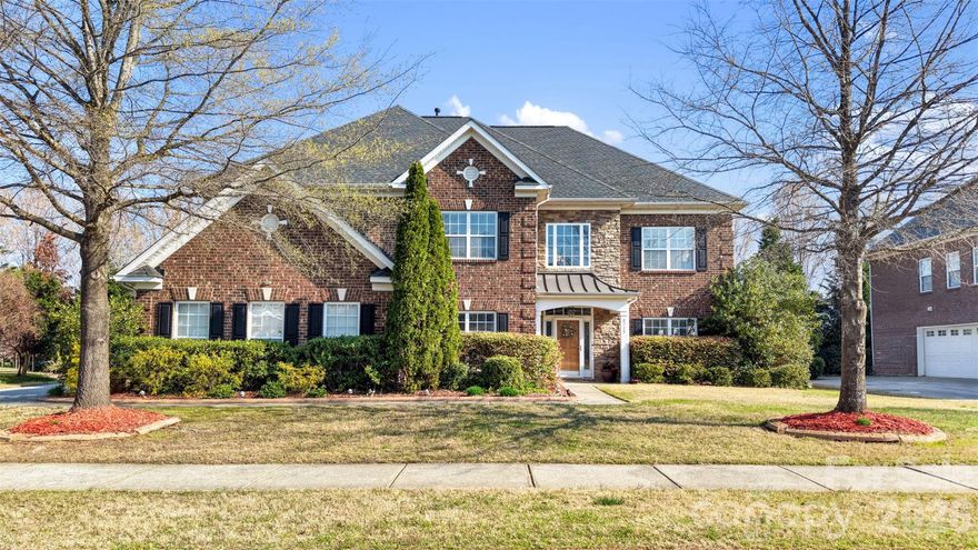 Welcome to this thoughtfully and impeccably maintained home in Litchfield Village, offering the perfect blend of space, functionality, and location. With over 4,100 square feet, this 5-bedroom, 3.5-bath home provides exceptional flexibility for today’s lifestyle with room to grow, work, and entertain.

Step inside your all brick home to discover a well designed layout featuring formal living and dining areas, ideal for entertaining, along with a spacious family room with a gas fireplace that invites you to relax and unwind. The heart of the home is the well-appointed kitchen, complete with ample cabinetry, tile backsplash, granite countertops, modern stainless steel appliances (including double ovens), island w/ breakfast bar, large walk in pantry and a seamless flow into the breakfast area.

A dedicated main-level office with french doors provides a quiet and private space for working from home, studying, or could easily function as the home gym. Upstairs, the generously sized primary suite offers a peaceful retreat with plenty of space to recharge, dual closets for exceptional storage and a huge ensuite bathroom w/ dual vanities, garden tub and tile shower, accompanied by additional secondary bedrooms and bathrooms, as well as a versatile bonus room that can function as the fifth bedroom.

Outside, the home continues to impress with a 3-car side-load garage, enhancing both functionality and curb appeal while offering ample space for multiple vehicles and storage. Situated on a .29-acre lot w/ fenced in backyard with lovely landscaping and plenty of trees for privacy, this home offers room to enjoy outdoor living while still being conveniently located near I-485, shopping, dining, and everything Harrisburg and Concord have to offer. 

Zoned for highly rated Cabarrus County schools and nestled in an established community, this home delivers both comfort and convenience—an ideal opportunity to make your next move.