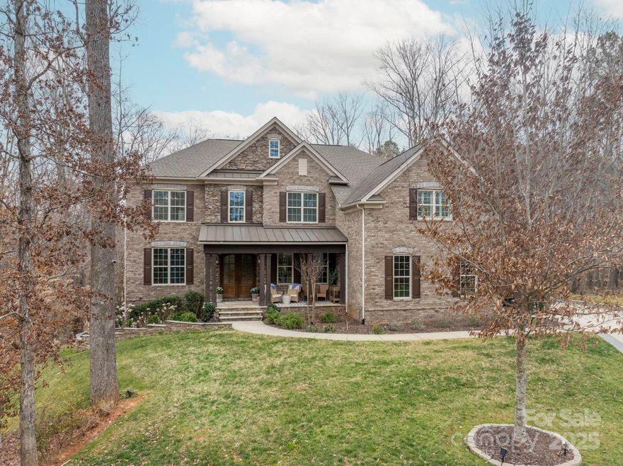 Beautiful estate home on a completely private one-acre lot in Bromley - you literally can't see another house. Custom details throughout - JennAir appliances, shiplap, built ins, designer lighting. Kitchen is open to dining and family room and opens to deck overlooking acres of nature.  Outdoor pool/firepit and terraces make entertaining large groups easy.  Primary is upstairs with large sitting area/office with custom ceiling details, guest is on the main.  7 minutes to Waverly!