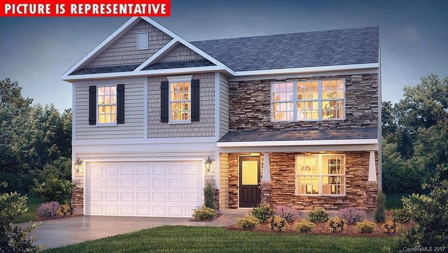 Builder is offering buyer promotions of All Closing Cost/Prepaids Paid plus our Comfort Package (Side by Side Fridge, Microwave, Smooth Top Range, Garage Door Opener, 2” Blinds, Birch Cabinets). Must use preferred lender to qualify for promotions. This home is an incredible value with all the benefits of new construction and a 10 yr. Home Warranty! Ask about our Main Street Star Discount!