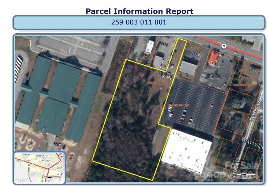 Excellent opportunity to own +/- 4.39 acres of commercial land. Conveniently located just minutes from Historic Downtown Cheraw.  This land offers high visibility and road frontage directly off Hwy #9. Don't miss out on this great opportunity!