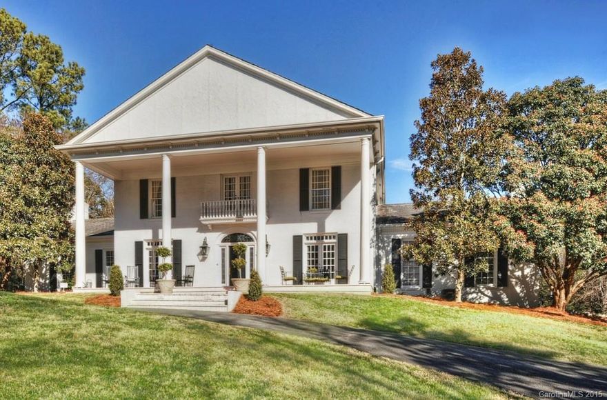 A true masterpiece full of elegance & comfort beautifully situated on heavily landscaped & wooded 1.75 acres. Completely renovated! Impressive & spacious gourmet KT, opulent mstr suite with his/her lavish baths & spacious closets. Five bdrms & full bths, office, bonus and exercise rm, wine cellar, att garage.   Magnificent Veranda overlooks sparkling pool & fab grounds with towering & resplendent trees, flowering plantings & lush greenery. This exceptional treasure will exceed your expectations!