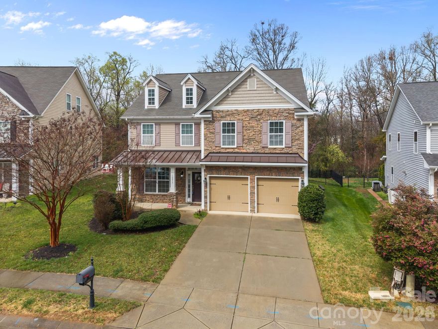 Beautifully maintained and move-in ready, this 4-bedroom, 3.5-bath home offers nearly 3,000 sq ft of thoughtfully designed living space in desirable Berewick. Step inside to an open and inviting floor plan with spacious living areas ideal for everyday living and entertaining. The chef-inspired kitchen features granite countertops, custom tile backsplash, dual ovens, ample cabinetry, and under-cabinet lighting for a warm, elegant touch. A bright sunroom provides the perfect spot to relax with morning coffee, read, or enjoy peaceful views year-round. Flexible living spaces throughout the home offer room for guests, work, or recreation. Outside, enjoy a private fenced backyard perfect for gatherings or quiet evenings outdoors. Berewick offers resort-style amenities  including a clubhouse, resort-style pool, fitness center, playgrounds, walking trails, and sports courts. Convenient to shopping, dining, major highways, and the airport. Move-in ready and refreshed, ready for you to make it your own. 
Use our preferred lender Rocket Mortgage for additional savings!  A RECENT PRICE REDUCTION OF $10,000 MAKES THIS HOME THE PERFECT OPTION!  Schedule your showing today.
