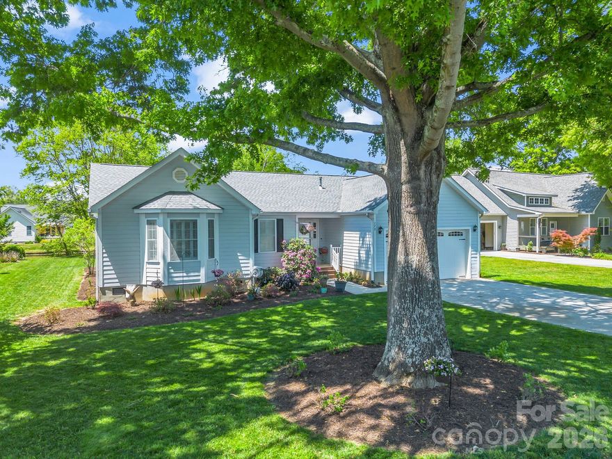 MILLS RIVER VILLAGE - Desirable location by the pond. This spacious open floor plan features a heated and cooled sunroom and a screened porch in the back of the home, both of which offer lovely views of the pond. It is move-in ready since the current owner has updated all appliances, added a half bath, updated the flooring, countertops, and backsplash, replaced the AC and heating furnace, installed a shower in the primary suite, added a stack washer/dryer in the bath, added a generator, improved the landscaping, expanded the deck, encapsulated the crawl space with a dehumidifier, and added a split unit in the sun room. Sun Room has expansive windows overlooking the water, featuring tile flooring and dedicated heating and cooling for year-round enjoyment but not included in square footage.  Residents enjoy living in Mills River Village. It is conveniently located near major grocery stores, restaurants, breweries, schools, shopping, and Mills River Park. You will find everything you need nearby. Access to Hendersonville, Brevard, the airport, Arden-Fletcher, and major highways like I-26 makes commuting easy. Living in Mills River, NC, is wonderful!