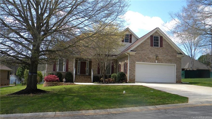 Open, spacious, bright and cheerful home with natural sunlight.  Hardwood floors, carpet and tile.   Trey ceiling in Master Suite with a lovely master bath and large closet.  Separate tub and shower.  Split bedroom plan with a large laundry room. Unfinished bonus off of garage.  Remodeled- cabinets in the kitchen and appliances.  Tile in the kitchen.   Large deck for entertaining Wonderful neighborhood and convenient to shopping, movies and restaurants..