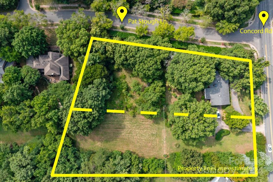 Property is close to being approved for 3 .5 acre lots within walking distance (1 mile) of historic Davidson.  Perfect location for builder looking to build 3 premium homes close to downtown!!  No HOA. Buildable lots this close to town are extremely rare, and all three are right at 1/2 acre. Walk tree-lined streets to downtown Davidson and Davidson College-- enjoy eclectic dining, shopping, and entertainment year-round. Don't miss the opportunity of a lifetime!!! Once subdivided and approved by town lot will include three individual parcels and .34 acre of green space.  (Parcel numbers to be assigned once approved). Transco Pipeline is located on property.  Please see MLS 4160164 for residential listing.