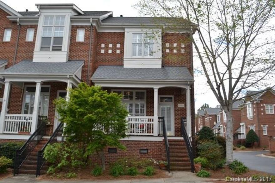 Absolutely gorgeous end unit condo in South Hill.  The major systems in the condo have been replaced such as HVAC in 2014, gas water heater in 2014 and new roof in 2016.  Updated kitchen with leathered granite, stainless appliances, breakfast bar and a keeping room.  Third level houses the beautiful bedrooms.  Living room is on the main level with a fireplace/gas logs and built-ins. Shows like a model home.