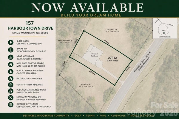 157 HARBOURTOWN DR, KINGS MOUNTAIN, NC 28086 - Image dd0bf0179fca9eaa380d1e5f7ca7e329/1238056740