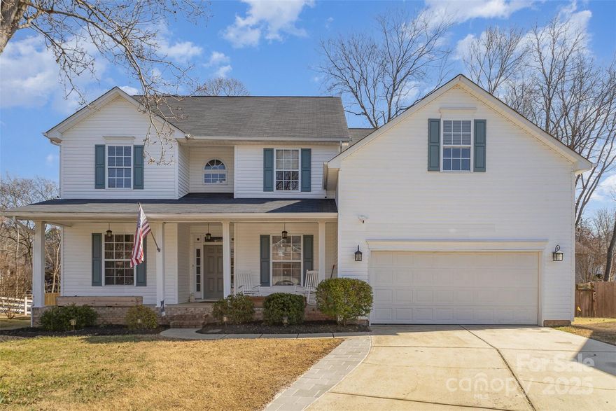 Beautiful well maintained home located in the Covington neighborhood on a quiet cul-de-sac lot. Lovely hardwoods in foyer, family room, dining room and kitchen. The spacious family room has a gas log fireplace surrounded by floor to ceiling tile and is open to the large eat in kitchen featuring an island and breakfast bar with beautiful leather style granite counter tops.  Conveniently located on the main floor is a bedroom next to the hall bath that is perfect for guests.  Upstairs you will find the large primary bedroom with a beautiful tray ceiling, en suite bath with tile floors, double vanity, garden tub, glass shower and HUGE walk in closet.  A bedroom/bonus perfect to be used as a media room, game room or playroom.  The backyard has a spacious tiered deck overlooking the private fenced yard. Great neighborhood amenities... including pool and tennis courts. This home is move in ready.  New Gas Water Heater Installed on 4/6/25!!!

https://u.listvt.com/mls/172798451