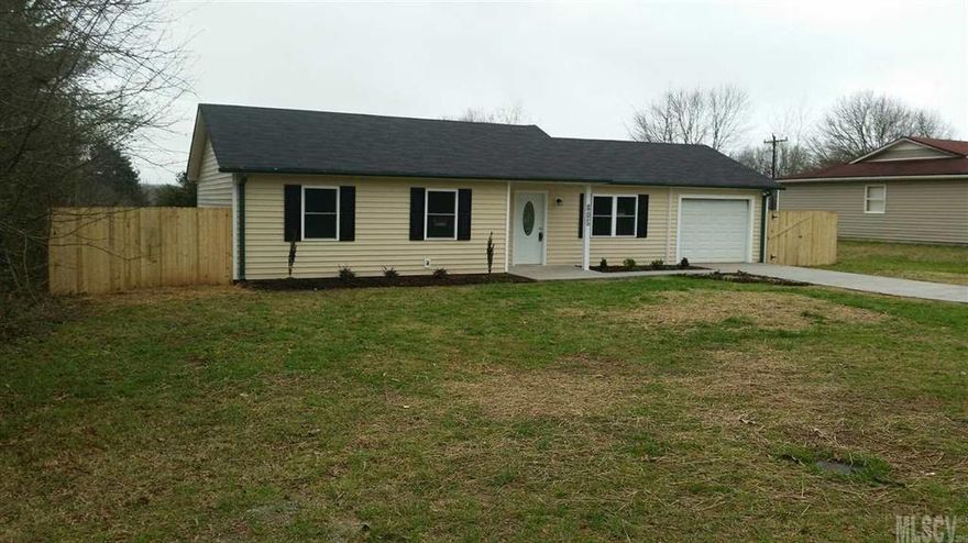 Seller adding additional parking, finishing the inside of garage, and working on adding additional features.  Close to schools and grocery stores.  Nice size home for the money, move in ready.   Beautiful Remodel 3 bed 1.5 bath home in Maiden.  All major brand new appliances included, hard wood floors, granite counter tops in a brand new kitchen, large open living spaces, and a single car enclosed garage.    Motivated seller.  Bring all reasonable offers.