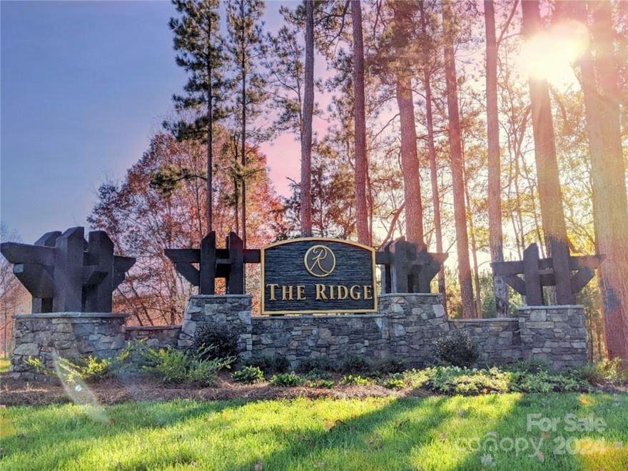 Welcome to The Ridge, Fort Mill’s exclusive custom home community. Each wooded lot offers privacy and gorgeous wooded views with a minimum of 1 acre and most back up to open space with wonderful flat back yards suitable for a pool and secluded outdoor living. Located just under two miles from Springfield Parkway, and minutes from everything Fort Mill has to offer. The Ridge offers its homeowners privacy, luxury, and quality, from the moment they pass by the community entrance. The architectural standards in The Ridge allow for design styles ranging from Traditional to Classical and European – all with the special, distinctive flair for which separates The Ridge from other communities in the Fort Mill area.