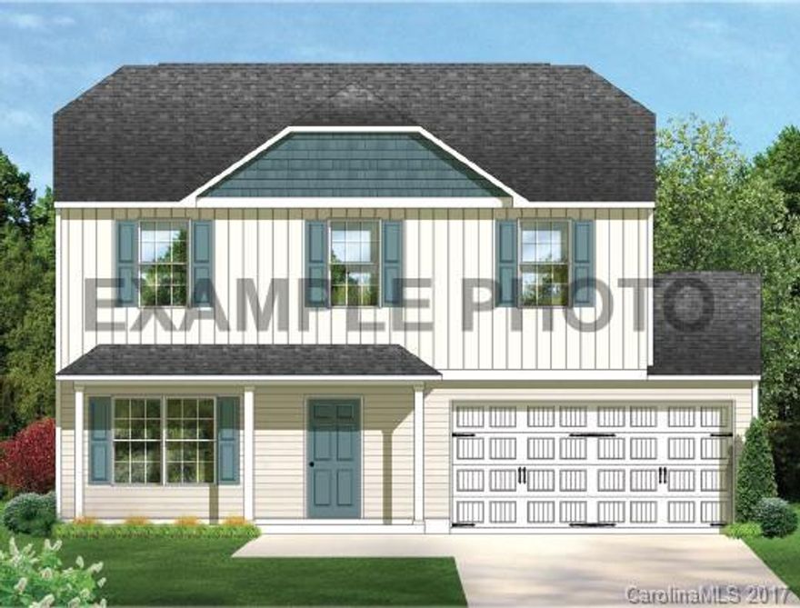 Celebration Series 1601-B NEW two story home with two car garage! Main floor has a spacious great room and an open dinette and kitchen. The 2nd floor features an owner's suite with private bath and walk in closet, as well as 3 additional bedrooms and another full bath! Completion date is April 2017. $95 holds the home with approved lender and attorney!