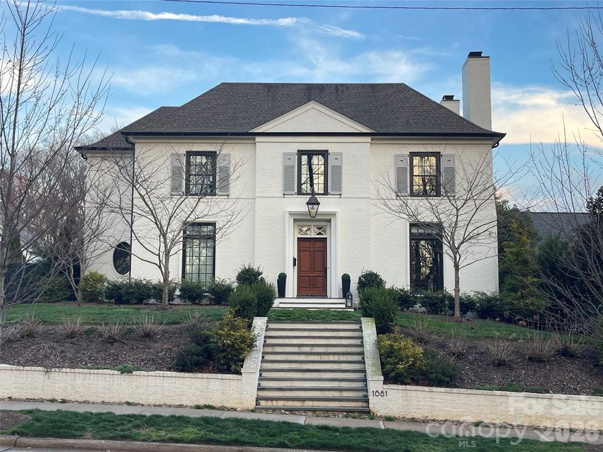 Welcome to an exceptional custom-built residence in the heart of Myers Park, just moments from the beauty of Freedom Park. This stunning 5-bedroom, 5 full and 1 half-bath home seamlessly blends timeless architecture with modern luxury. From the moment you step inside, you’re greeted by expansive living spaces, soaring ceilings, and exquisite craftsmanship throughout. The gourmet kitchen is a chef’s dream, featuring high-end appliances, custom cabinetry, and an oversized island perfect for entertaining. The open floor plan flows effortlessly into a light-filled family room and elegant dining spaces. Each bedroom offers its own en-suite bath, providing comfort and privacy for family and guests alike. The primary suite is a true retreat, complete with a spa-inspired bathroom and generous walk-in closet. Thoughtful details such as designer finishes, hardwood floors, and curated lighting elevate every corner of the home. Enjoy outdoor living with a beautifully landscaped yard, ideal for relaxing or hosting gatherings. Located in one of Charlotte’s most desirable neighborhoods, you’ll appreciate tree-lined streets, and easy access to dining, shopping, and Uptown. This is a rare opportunity to own a custom home in one of the city’s most iconic locations!