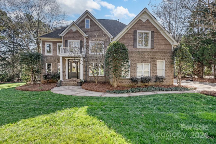 This custom built Simonini home has 5 bedrooms, 4 full baths & Deeded boat slip. Located in "The Point" a highly sought after community in Mooresville NC. Home features 3 levels & has plenty of space for everyone. The main level has a large office, a bedroom & full bath, kitchen, dining room & family room with a wet bar, fireplace & built in shelves/storage.  Upper floor has a spacious primary suite with a sitting area and fireplace, 3 additional bedrooms, 3 bathrooms, laundry room and bonus room.  Third level is a bonus with over 1,000 square feet. One of the community walking trails is accessible from the back yard and can be used to walk to your boat slip.  The hardwood floors on the main floor have just been re-finished along with new carpeting throughout the home. Social Membership is the minimum requirement for Trump International Charlotte and memberships determine which community amenities you may use.  Don't miss out on the opportunity to make this your dream home.