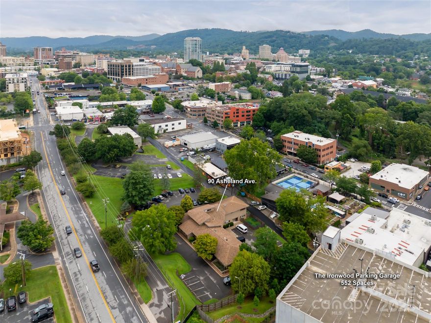 Exceptional opportunity to own a high-quality, free-standing medical office in Downtown Asheville. Totaling 15,106 SF on just over one acre, this two-level building offers ground-level access and parking on both floors. Recently remodeled, new roof in 2025, recently replaced HVAC's and Water Heaters. It features flexible interior layouts ideal for a variety of medical or professional uses. On-site parking is complemented by immediate access to the new 552-space Ironwood parking garage next door. Located in Asheville's CBD, the upper level fronts Ashland Ave while the lower level opens to Federal Alley leading of the heart of the South Slope. With the current tenant vacating at the end of 2025, this is an ideal opportunity for an owner-user or investor seeking a fresh lease-up in a rapidly growing area.