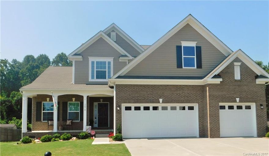 Don't miss this house!  Beautiful home in desired Somerset at Autumn Cove. Extra large lot!  Master down in this open floor plan home. Great kitchen with upgraded cabinets, large island, granite countertops. Hardwood floors. Beautiful moldings through out main level. Screened back porch.  Expanded patio great for entertaining. Surround sound. Attached, 3-car garage. Clover Schools. Low SC taxes. Fantastic Location.