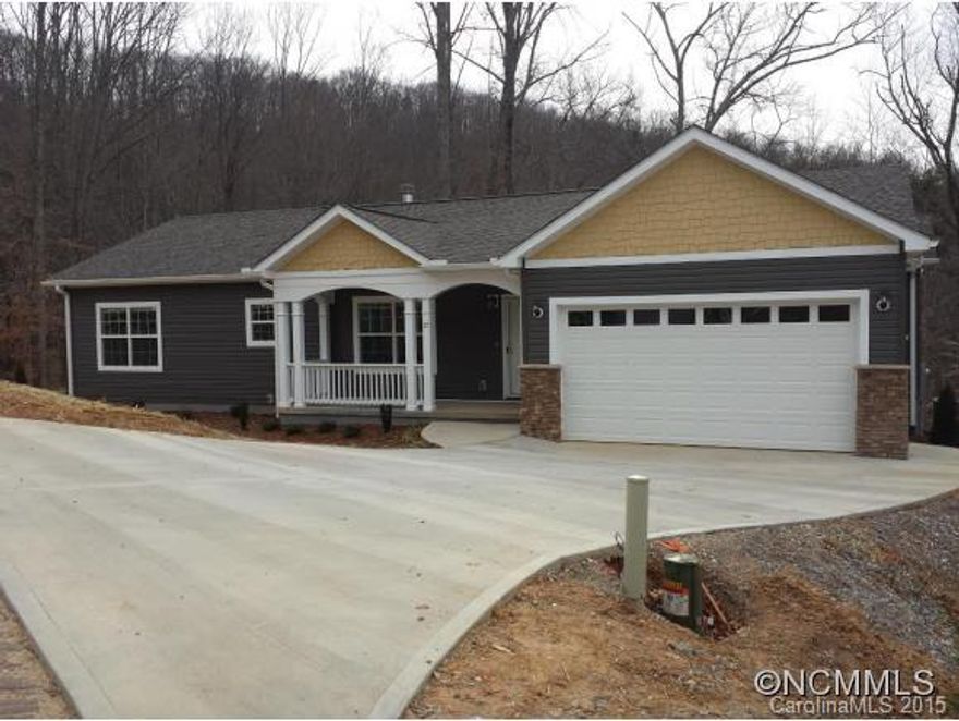 New construction in desirable Mountain Vista at Luther Cove - the subdivision with THE incredible views! Big open kitchen features huge island with breakfast bar, tiled backsplash & full whirlpool appliance package. 9 foot ceilings & crown moulding throughout, wood burning stone fireplace & beautiful neutral finishes. Large master with garden tub, separate shower & double sinks. 2 car garage. Back deck to enjoy the view. Community playground too!