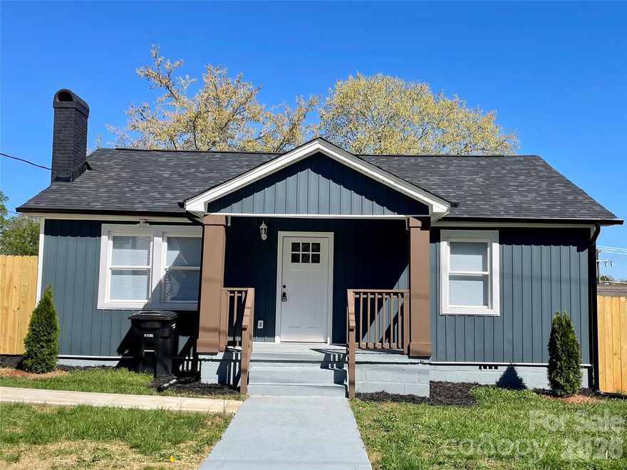 A Beautifully Remodeled, Move In Ready, 2 bedroom, 1 Full Bath Cottage/Bungalow in High Shoals! This Charmer will have you SOLD the first time you see it! Lovely front porch and even lovelier, covered back deck overlooking the fenced in backyard for enjoying those pleasant summer days. This home offers an open concept living/dining and kitchen area so no one will miss out on the conversations while cooking in the fully updated modern kitchen. All appliances are included (Stove has just been installed and I will update the photos shortly!) The primary bedroom has not one but two closets and both bedroom closets have newly installed shelving for your convenience. The grounds have been thoughtfully landscaped and new concrete was poured for the driveway, walkway leading to the front door as well as to the street. New Roof, New HVAC! Too much "new" to list! Close to Hwy 321 and nearby Interstates 40 and 85. Schedule your tour soon before this one slips away and is wearing an Under Contract sign!