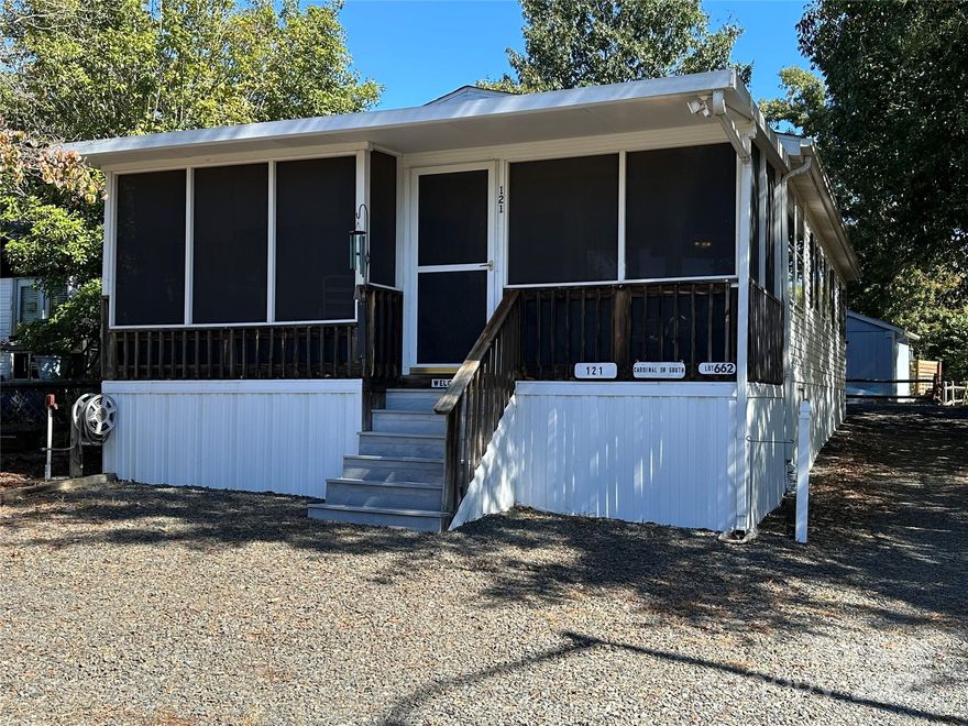 Start living your lake life today! This one-family-owned, custom-ordered 1998 Chariot Park Model with a stick-built room addition offers the perfect blend of comfort and charm. Featuring 2 bedrooms, 1 bath, a spacious living room, and a well-equipped kitchen with abundant storage, this home is ideal for full-time living or a relaxing weekend escape. Enjoy the convenience of a step-in shower, washer and dryer, bright sunroom, and large screened porch—perfect for entertaining or unwinding after a day on the lake. Located within Badin Shores Resort, you’ll have access to an incredible lineup of amenities including a swimming pool, basketball/pickleball courts, sand volleyball court, fishing pier, putt-putt course, sandy beach and lake swim area, boat ramp, and more! With abundant parking and a welcoming community atmosphere, this property is truly a must-see lakeside retreat.