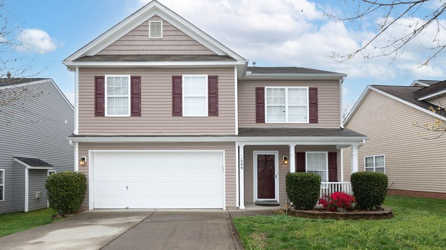 Get ready to make your move!  A beautiful curb view welcomes you in to this 2 story home with attached garage and over 1900 sq ft featuring 4 bedrooms and 2 1/2 baths.   An open living room to dining room with updated LVP flooring in 2020.  Kitchen showcases porcelain tiles with a convenient access to the backyard (Dishwasher replaced in 2023 and Smart Fridge will convey).  This home is perfect for entertaining with socializing space downstairs and all bedrooms up!  AC was updated in 2019, furnace 2006 and garage doors in 2020.  Whether it's enjoying your morning coffee, grilling up dinner or relaxing under the stars on the patio - this private backyard is the place to be!